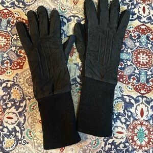 Black Winter Gloves